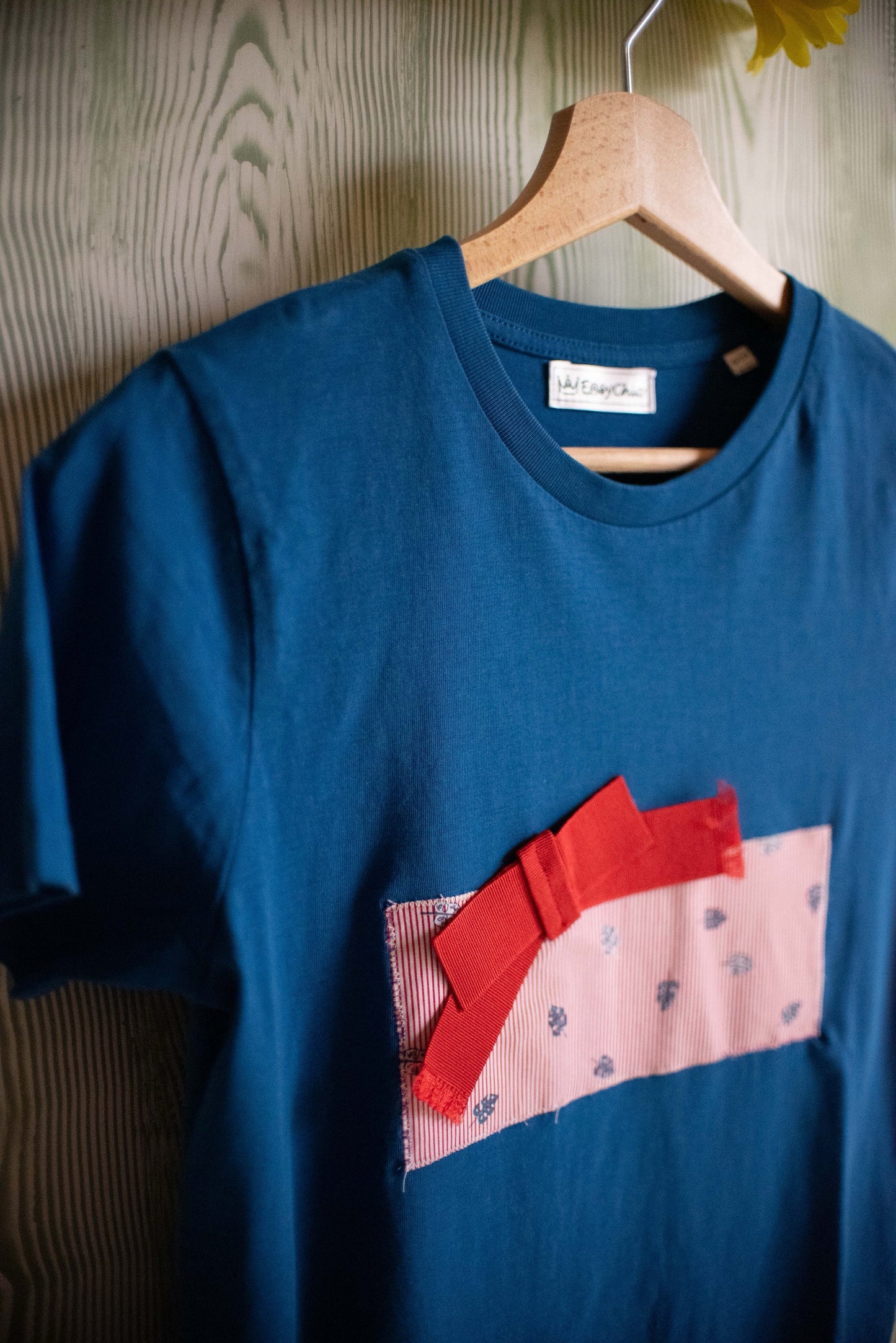T-SHIRT BAMBINA RED STRIPES BLU