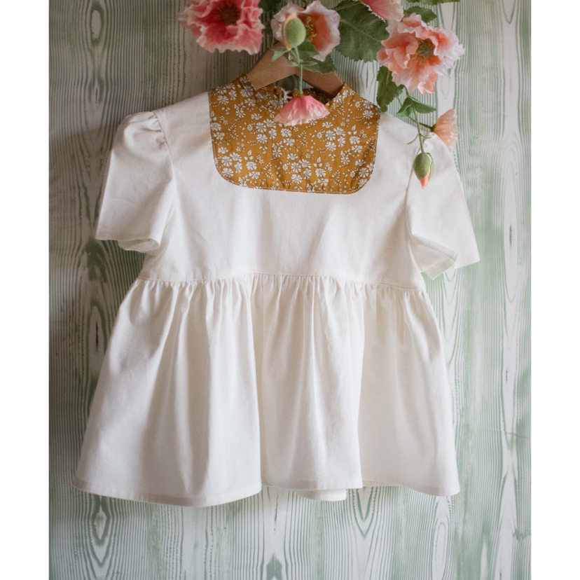 BLUSA BAMBINA CHIC_GIALLO